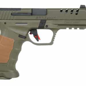 SAR USA SAR9SOCOMOD10 SAR9 SOCOM 9mm 10+1 5.20" Steel Slide OD Green Polymer Grip