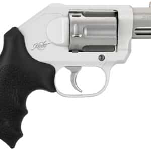 Kimber Mfg, Inc 3400034CA K6XS *CA Compliant Compact 38 Special +P 6 Shot 2" Glass Bead Stainless Steel Barrel, Silver KimPro II Aluminum Frame, Hogue Black Rubber Kimber Grip, Concealed Hammer