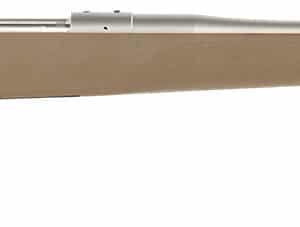 Kimber Mfg, Inc 3000793 Hunter  6.5 Creedmoor 3+1 22" Satin Match Grade Barrel, Satin Stainless Steel Receiver, Northwoods Brown Fixed Polymer Stock