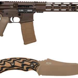 Diamondback DB175AK131 DB15 Sports South Exclusive 5.56 NATO 30rd 16" Black Nitride 7075-T6 Aluminum Receiver 15" M-LOK Handguard Brown Flat Dark Earth Magpul Grip