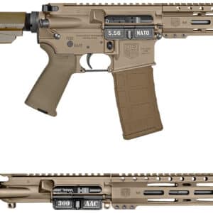 Diamondback DB195AK061 DB15  5.56/300BLK 30rd 7"/10" Black Nitride Flat Dark Earth Flat Dark Earth Magpul Grip