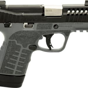 Savage Arms 67067 Stance XR Micro Frame 9mm Luger 13+1 3.20" Stainless Steel Barrel, Black Nitride Ported/Serrated Steel Slide, Gray Stainless Steel Frame w/Picatinny Rail, Gray GFN Grip, Ambidextrous