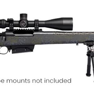 Horizon Firearms RF019C502216C20 Vandal Carbon II 7mm Back Country 22" Black Fluted Barrel, Black Drilled & Tapped Receiver, Black Iota EKO X Carbon Fiber Stock