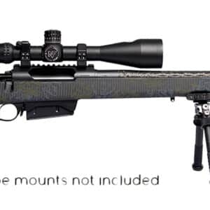 Horizon Firearms RF019C392216C20 Vandal Carbon II 7mm PRC 22" Black Fluted Barrel, Black Drilled & Tapped Receiver, Black Iota EKO X Carbon Fiber Stock