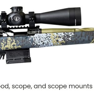 Horizon Firearms RF008S222416C13 Venatic 2023 22 Creedmoor 24" Spiral Fluted Threaded Barrel, Drilled & Tapped Receiver, Iota EKO X Carbon Fiber Stock