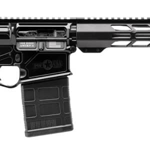Patriot Ordnance Factory 02358  LMR Base 308 Win 10+1 16.50" Black Aluminum Receiver A2 Style Grip