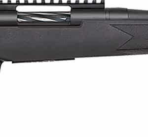 Mossberg 28232 Patriot Carbine 350 Legend 5+1 18" Matte Blued Threaded Bull Barrel, Matte Blued Picatinny Rail Receiver, Black Fixed Synthetic Stock