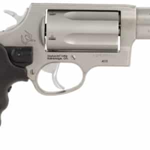 Taurus 2-441039TVL Judge w/Laser Compact 45 Colt (Long Colt)/410 Bore 2.50" Chamber 5rd 3" Stainless Steel Barrel, Cylinder & Stainless Steel Frame, Viridian Laser, Transfer Bar Safety