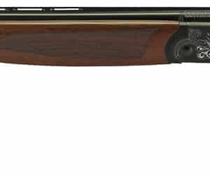 Iver Johnson Arms IJ60020 IJ600 20 Gauge Break Open 3" 2rd 28" Over/Under Vent Rib Barrel, Matte Black Chromed w/Engraving Steel Receiver, Fixed Walnut Checkered Wood Stock & Forend