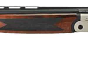 Iver Johnson Arms IJ60012LW28S IJ600 Lightweight Full Size 12 Gauge Break Open 3" 2rd 28" Black Over/Under Vent Rib Barrel, Silver Engraved Aluminum Receiver, Fixed Walnut Wood Stock, Ambidextrous