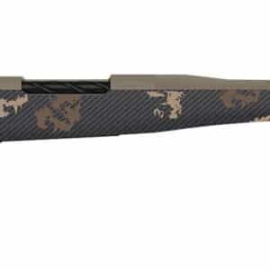 Fierce Firearms TWROG300PRC20BRS Twisted Rogue Mini 300 PRC 20" Smoked Bronze Cerakote Steel Threaded Barrel, Drilled & Tapped Steel Receiver, LR Negative Comb Sonora Ambush Camo Carbon Fiber Stock