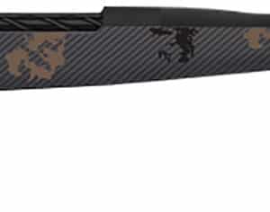 Fierce Firearms TWROG300PRC22BT Twisted Rogue 300 PRC 22" Armour Lube Black Steel Threaded Barrel, Drilled & Tapped Steel Receiver, LR Negative Comb Trophy Camo Carbon Fiber Stock