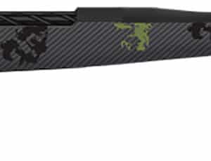 Fierce Firearms TWROG300WIN20BF Twisted Rogue 300 Win 20" Armour Lube Black Fluted Threaded Barrel, Drilled & Tapped Steel Receiver, LR Negative Comb Forest Camo Carbon Fiber Stock