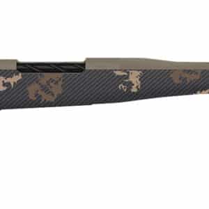 Fierce Firearms TWROG65CM18BRS Twisted Rogue 6.5 Creedmoor 18" Smoked Bronze Cerakote Steel Threaded Barrel, Drilled & Tapped Steel Receiver, LR Negative Comb Sonora Ambush Camo Carbon Fiber Stock