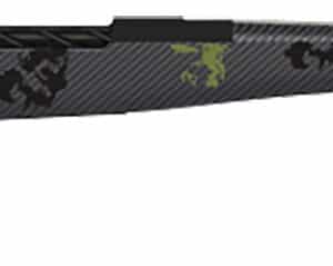 Fierce Firearms TWTROG308WIN20BF Twisted TI Rogue 308 Win 20" Black Cerakote Steel Threaded Barrel, Drilled & Tapped Titanium Receiver, LR Negative Comb Forest Camo Carbon Fiber Stock