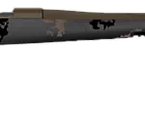 Fierce Firearms TWTROG65PRC22BT Twisted TI Rogue 6.5 PRC 22" Black Cerakote Steel Threaded Barrel, Drilled & Tapped Titanium Receiver, LR Negative Comb Trophy Camo Carbon Fiber Stock