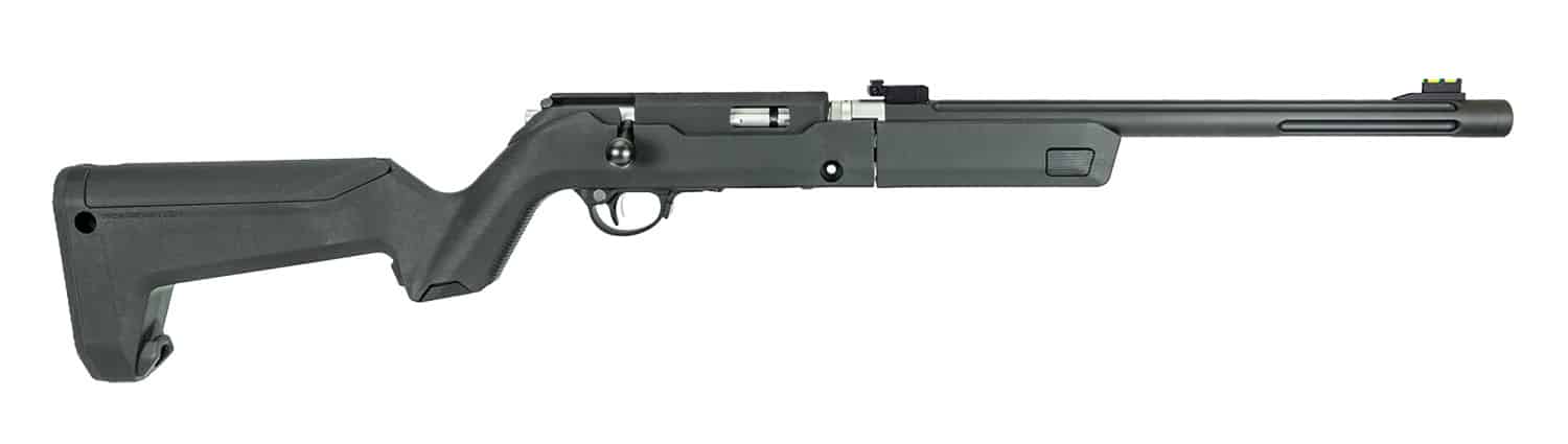 Tactical Solutions OHRTD17HMRMBOBBLK Owyhee Takedown 17 HMR 16.50" Black Threaded Barrel, Black Aluminum Receiver, Black Magpul MOE X-22 Synthetic Stock