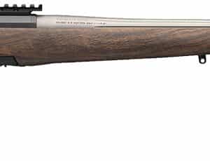 Browning 036077294 X-Bolt 2 Long Range 6.5 PRC 3+1 26" Matte Gray Fluted Threaded Sporter Barrel, Matte Blued Picatinny Rail Stainless Steel Receiver, McMillan Game Scout Wood Finish Composite Stock