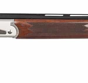 TriStar 98730 Upland Hunter Silver II 12 Gauge 3" 2rd 28" Over/Under Vent Rib Barrel, Fixed Walnut Stock