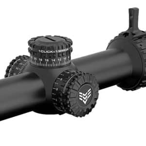 Swampfox Optics ARH18241GB Arrowhead  Black 1-8x24mm 30mm Tube Guerrilla Dot BDC Green Reticle