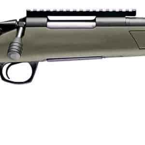 CVA CR3903SB Cascade SR Compact 308 Win 4+1 16.50" Graphite Black Cerakote Threaded Barrel, Graphite Black Cerakote Picatinny Rail Steel Receiver, Fixed OD Green Synthetic Stock