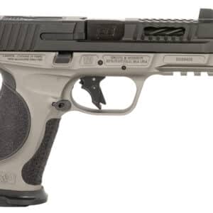 Ed Brown MPFMATCH Fueled M&P Match 9mm Luger 19+1 4.75" Black Nitride Match Grade Threaded Barrel, Black Nitride Optic Cut/Ported/Serrated Stainless Steel Slide