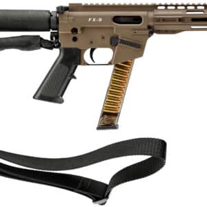 FREEDOM ORDNANCE FX9P8T-FDE FX9P  9mm Luger 31+1 8" Flat Dark Earth Synthetic Pistol Tube