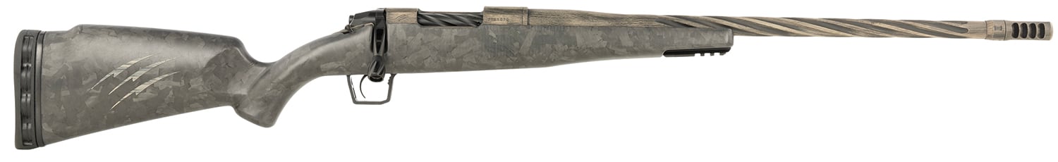 Fierce Firearms Twisted Rogue 7mm PRC 3+1 22" Match Grade/Spiral Threaded Barrel, Drilled & Tapped Receiver, Carbon Fiber Stock