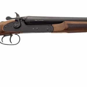 Silver Eagle Arms COACH12 Coach 12 Gauge Break Action 3" 2rd 20" Black Side By Side Barrel, Black Receiver, Fixed Walnut Stock