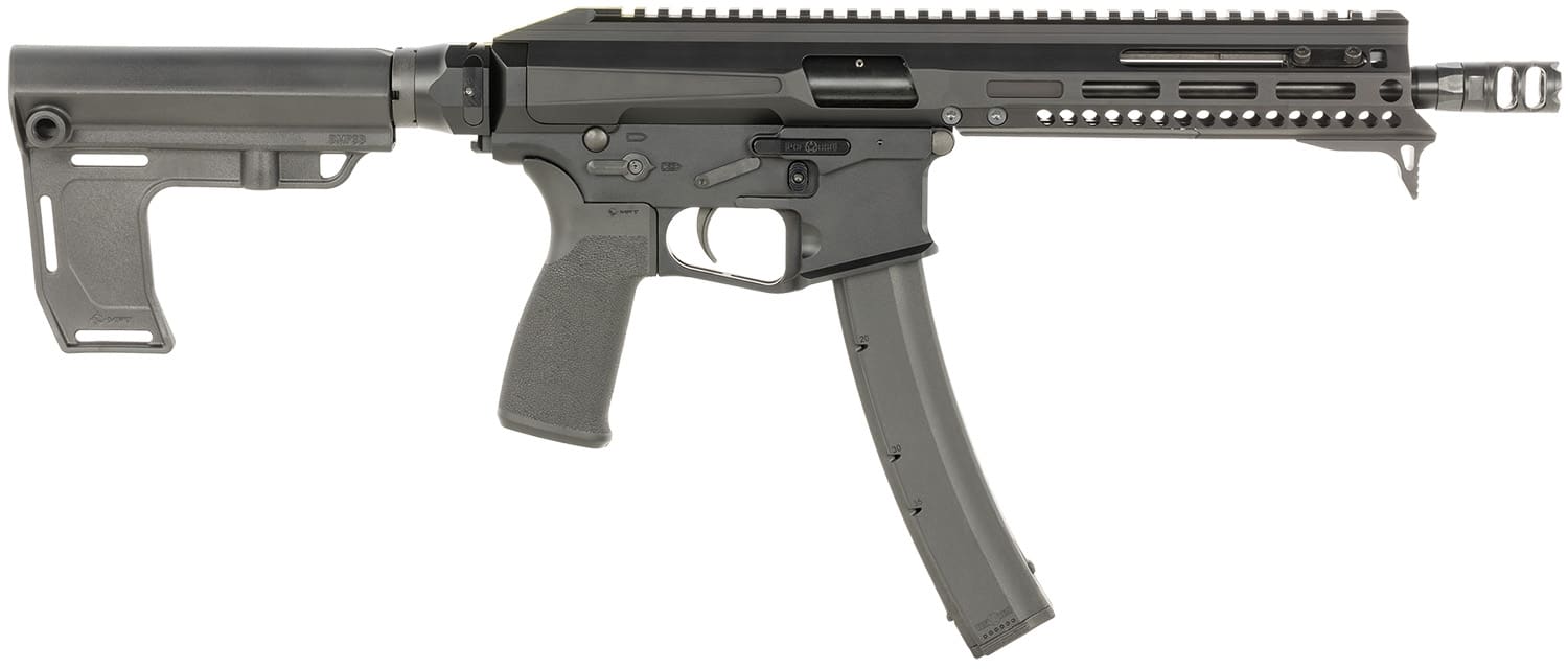 Patriot Ordnance Factory 2125 Phoenix 9mm Luger 35+1 8" Black Anodized