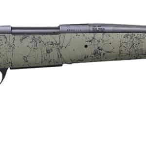 Howa HHSSL708ODG 1500 Superlite Gen2 Full Size 7mm-08 Rem 3+1 20" Black Threaded Barrel, Matte Blue Steel Drilled & Tapped Receiver, OD Green w/Black Webbing HS Precision Synthetic Stock, Right Hand