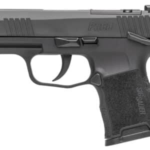 Sig Sauer 3659BXR3PMSSLCA P365 *CA Compliant 9mm Luger 10+1 3.10" Black Nitron Stainless Steel Optic Ready/Serrated Slide, Black Polymer Frame w/Accessory Rail, Black Polymer Grip