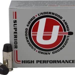 Underwood Ammo 740 40S&W 200gr Hard Cast Flat Nose 20 Per Box/10 Case