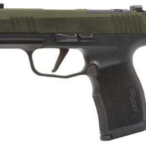 Sig Sauer 365X9GXR3P P365X  Micro Compact Frame 9mm Luger 12+1 3.10" Stainless Steel Optic Ready/Serrated Slide, Stainless Steel Frame w/Accessory Rail, RMSc Footprint