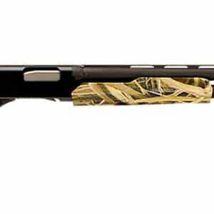 Stevens 22563 320 Field Compact 12 Gauge Pump 3" 5+1 26" Matte Black Vent Rib Barrel, Matte Black Aluminum Drilled & Tapped Receiver, Fixed Mossy Oak Shadow Grass Blades Synthetic Stock, Ambidextrous