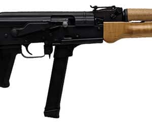 WASR-M 9mm 17.5" Blk Prk Glock mag 33r