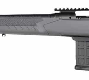 Savage Arms 57009 110 Tactical Full Size 308 Win 10+1 24" Matte Black Heavy Threaded Barrel, Matte Black Picatinny Rail Carbon Steel Receiver, Adj AccuStock Matte Gray Synthetic Stock, Left Hand