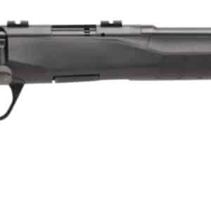 Savage Arms 70814 B17 F Compact 17 HMR 10+1 18" Matte Black Button Rifled Barrel, Matte Black Drilled & Tapped Carbon Steel Receiver, Matte Black Fixed Synthetic Stock, Right Hand