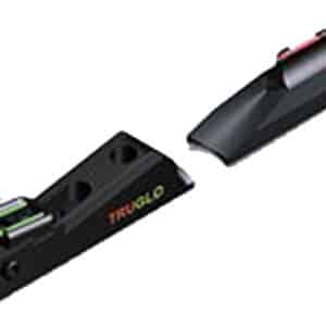 Truglo TG958X Muzzle Brite Sight Set In-Line Muzzleloaders Adjustable Red/Green Black Ghost Ring