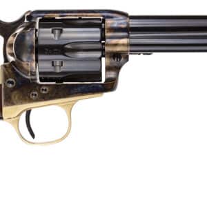 Taylors & Company 550847 Ranch Hand 45 Colt (LC) Caliber with 5.50" Blued Finish Barrel, 6rd Capacity Blued Finish Cylinder, Color Case Hardened Finish Steel Frame & Walnut Grip