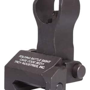 Troy Ind SSIGFBSFHBT02 Tritium Front Folding BattleSight HK Black Hardcoat Anodized for HK