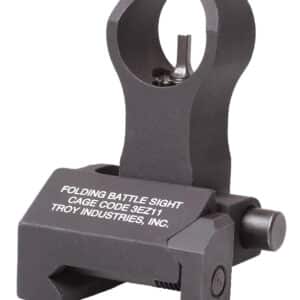 Troy Ind SSIGFBSFHBT00 Front Folding BattleSight HK Black Hardcoat Anodized