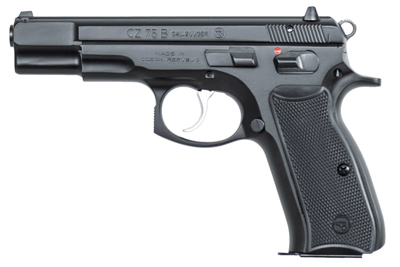 CZ 75 9mm 4.6" B/PolyCote FS 16rd