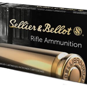 Sellier & Bellot SB308B Rifle 308Win 180gr Full Metal Jacket 20 Per Box/25 Case