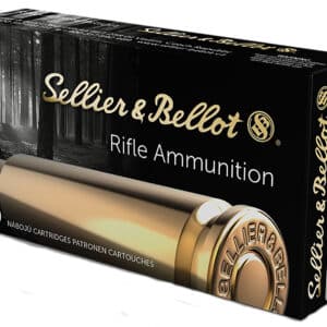Sellier & Bellot SB308A Rifle  308Win 147gr Full Metal Jacket 20 Per Box/25 Case