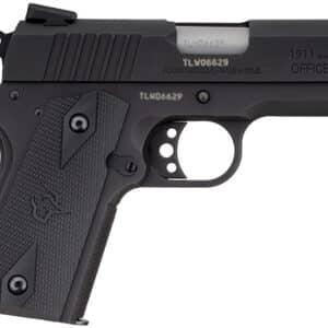 1911 Officer 9mm 3.5" Blk/Blk 9rd