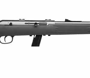 Savage Arms 31000 64 FSS Full Size 22 LR 10+1 21" Matte Sporter Barrel, Matte Drilled & Tapped Stainless Steel Receiver, Matte Black Fixed Synthetic Stock, Right Hand