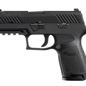 P320 Nitron Cmpt 9MM 3.9" Blk *MA* 10rd