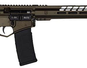 DB15 BlkGold 5.56 16"B MBR/Blk 15" M-Lok