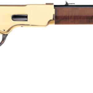 Taylors & Company 550190 1866  45 Colt (LC) Caliber with 10+1 Capacity, 20" Blued Octagon Barrel, Brass Metal Finish & Walnut Stock Right Hand (Full Size)